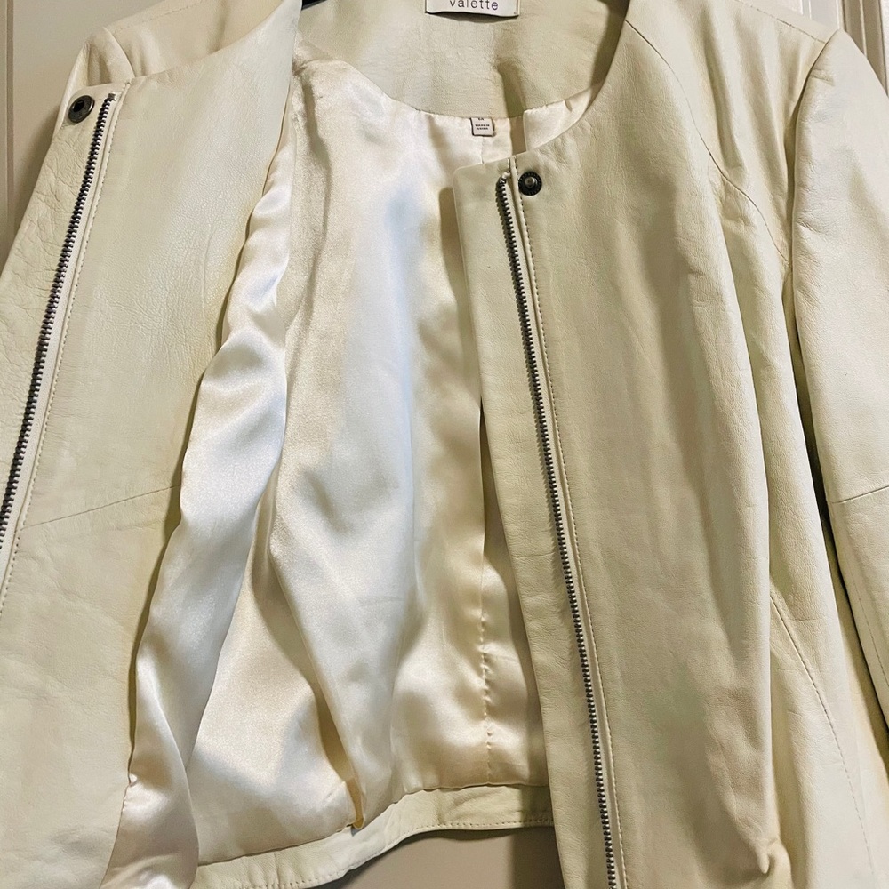 Bone Leather Jacket - image 3